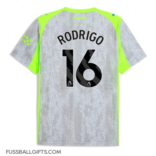 Manchester City Rodri Hernandez #16 Fußballbekleidung 3rd trikot 2025-26 Kurzarm